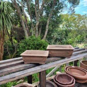 Quality Rectangle Bonsai Pot , 2 sizes-A3