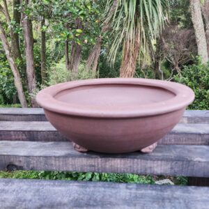 Quality Round Bonsai Pot , 2 sizes-A7